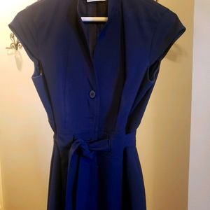 Calvin Kline Navy Blue Dress